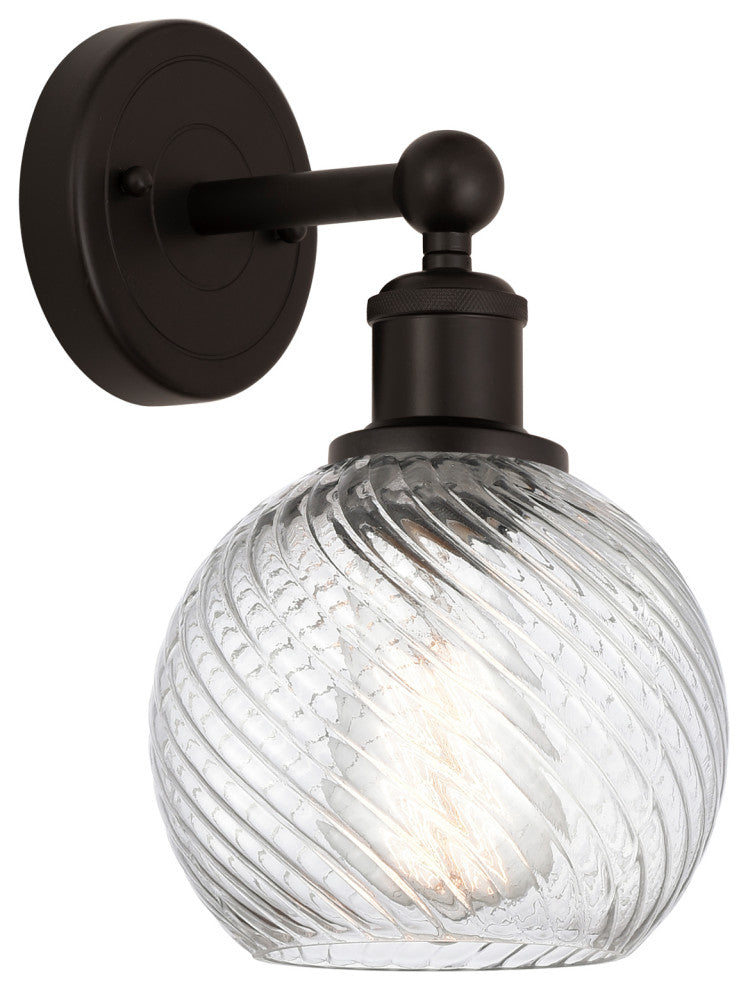 Innovations 616-1W-OB-G1214-6 1 Light Sconce, Oil Rubbed Bronze