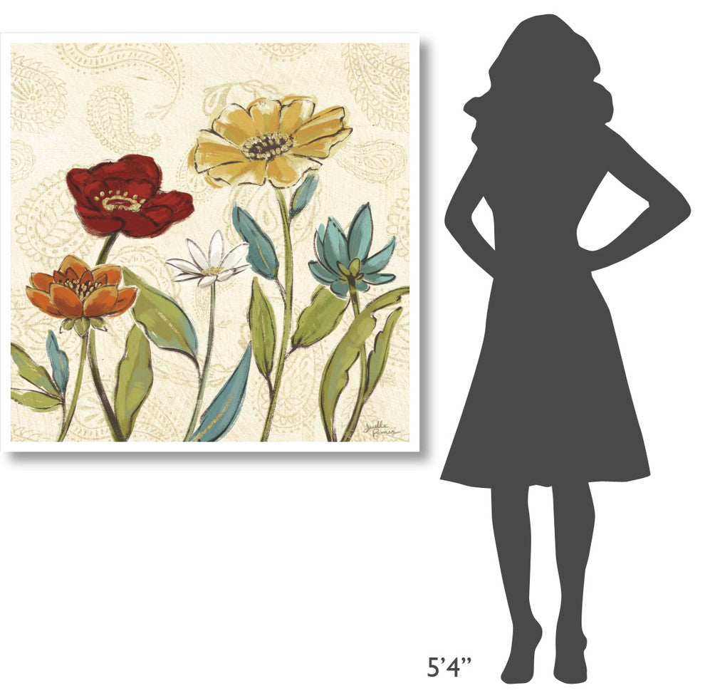 "Spice Beauties V" Digital Paper Print by Janelle Penner, 42"x42"