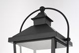Home Living 27" Outdoor Post light, Black