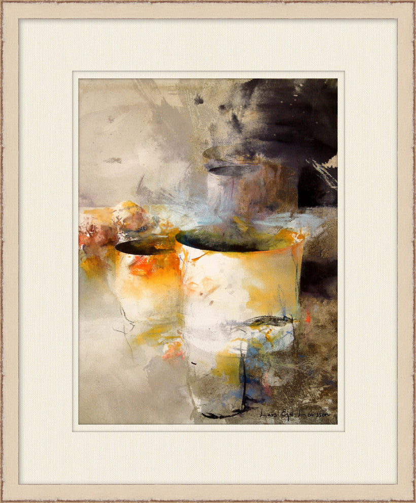Watercolor Dishes 2, Giclee Reproduction Artwork