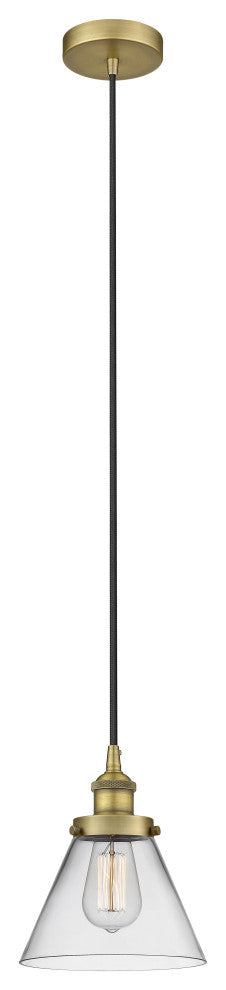 Innovations 616-1PH-BB-G42 1-Light Mini Pendant, Brushed Brass