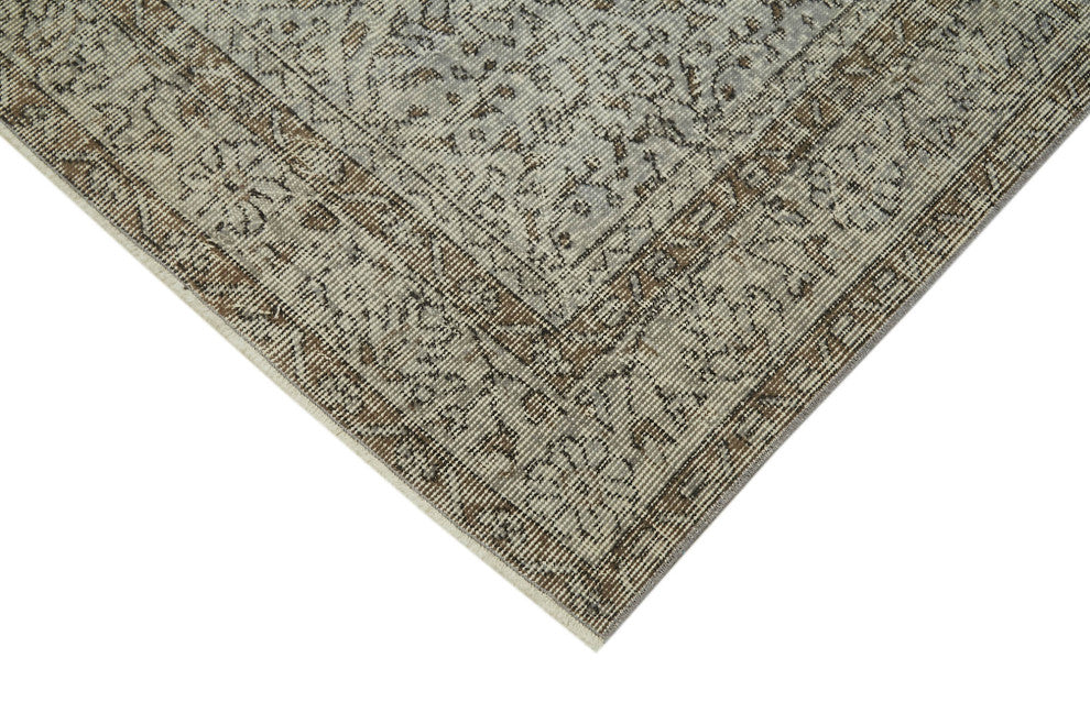 Rug N Carpet - Hand-knotted Oriental 4' 11'' x 8' 11'' Vintage Overdyed Rug
