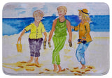 Grandma at the Beach Bath Mat 24x36