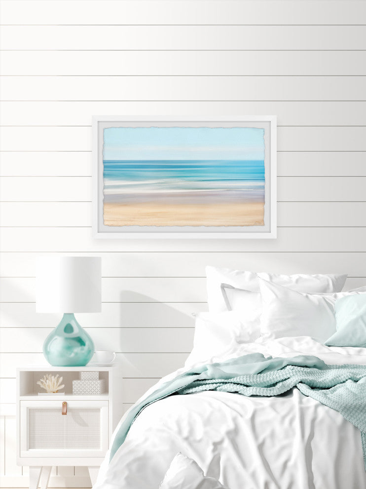 "Walk With Me" Framed Painting Print, 12x8