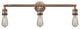 INNOVATIONS LIGHTING 205NH-AC Bare Bulb 3 Light Bath Vanity Light