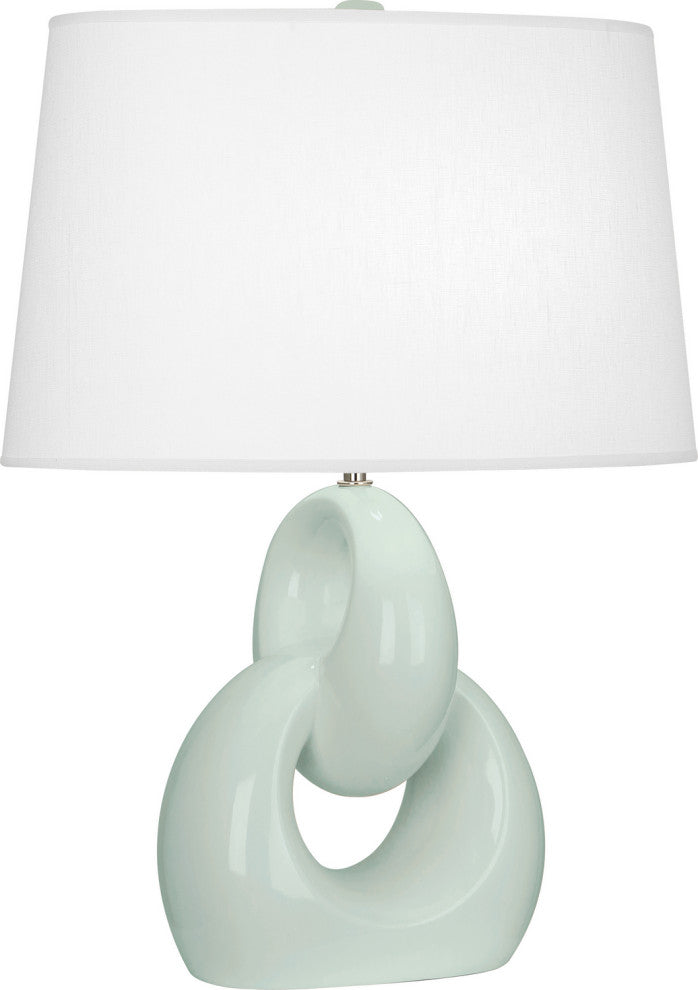 Robert Abbey RA-CL981 1-Light Table Lamp, Fusion