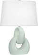 Robert Abbey RA-CL981 1-Light Table Lamp, Fusion