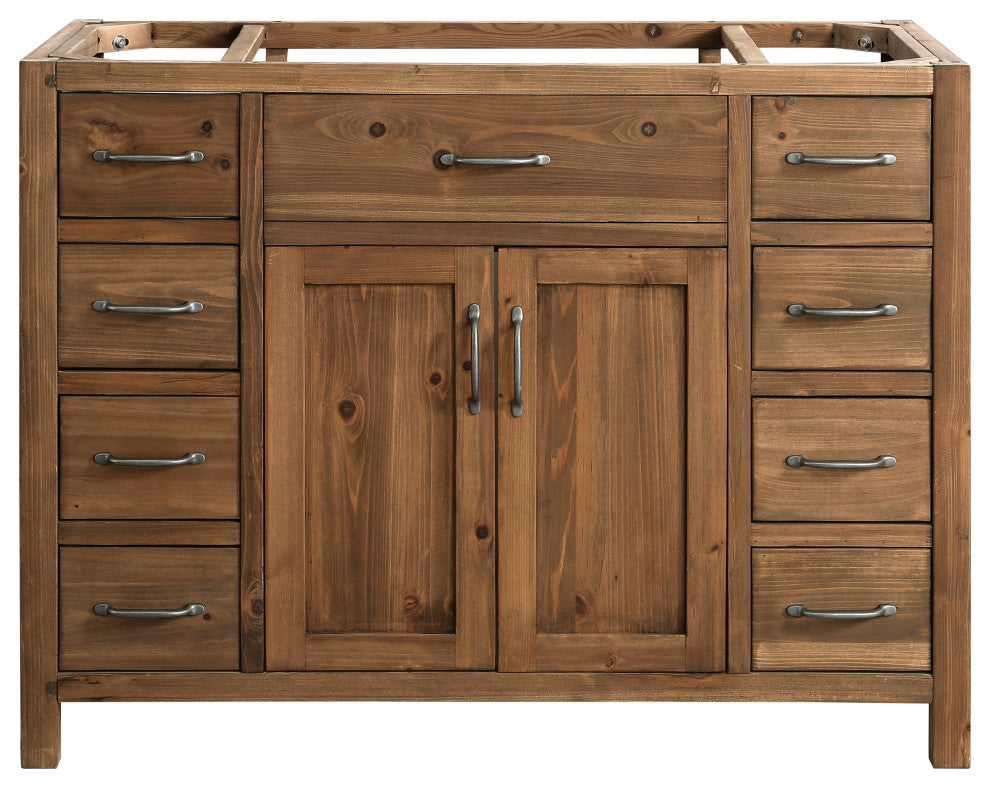 Bryson 48" Vanity Base Only, Walnut