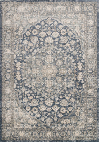 Teagan TEA-01 Area Rug, Denim/Mist, 7'11"x10'6"