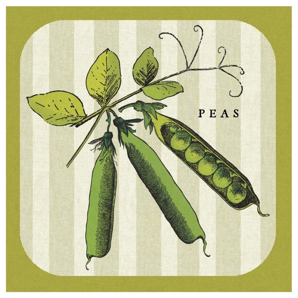 "Linen Vegetable IV" Digital Paper Print by Studio Mousseau, 26"x26"