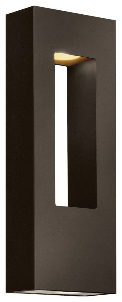 Hinkley 1648BZ-LL Medium Wall Mount Lantern, Dark Bronze, Light Bronze