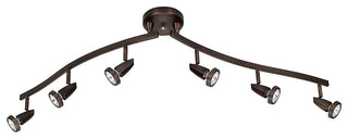 ACCESS LIGHTING 52226-BRZ 6-Light Semi-Flush with Articulating Arms Bronze