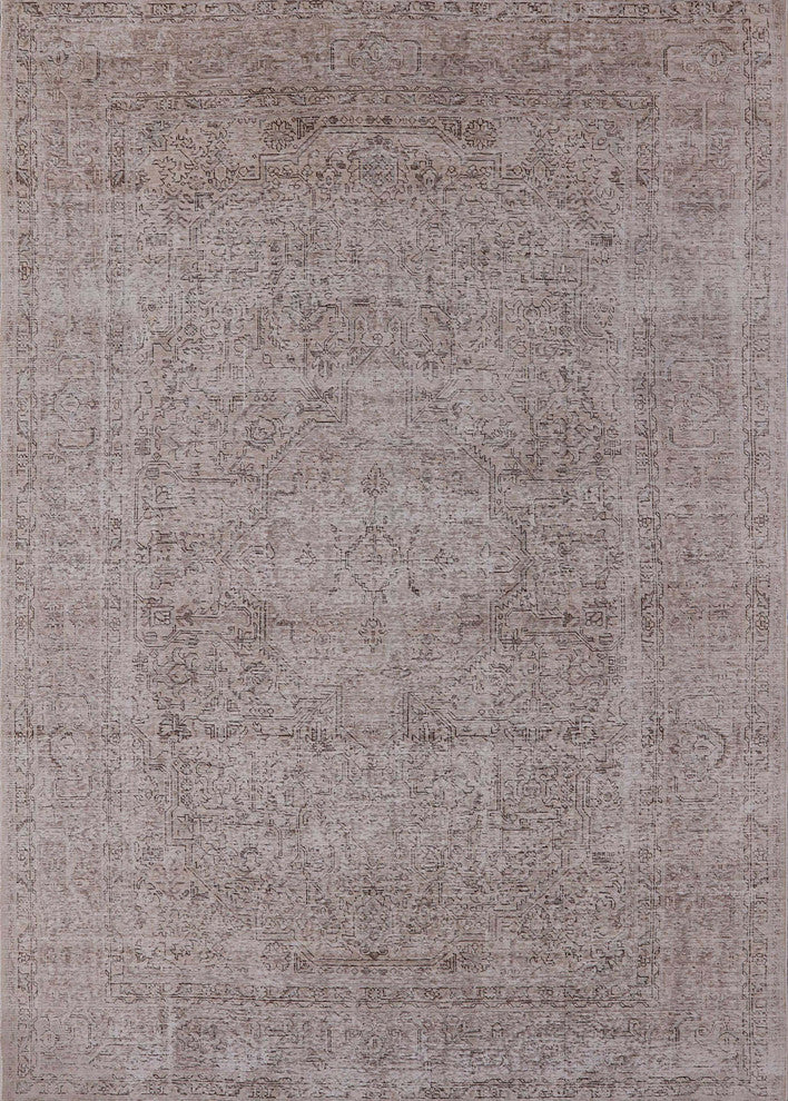 Ahgly Company Indoor Rectangle Mid-Century Modern Area Rugs, 5' x 8'