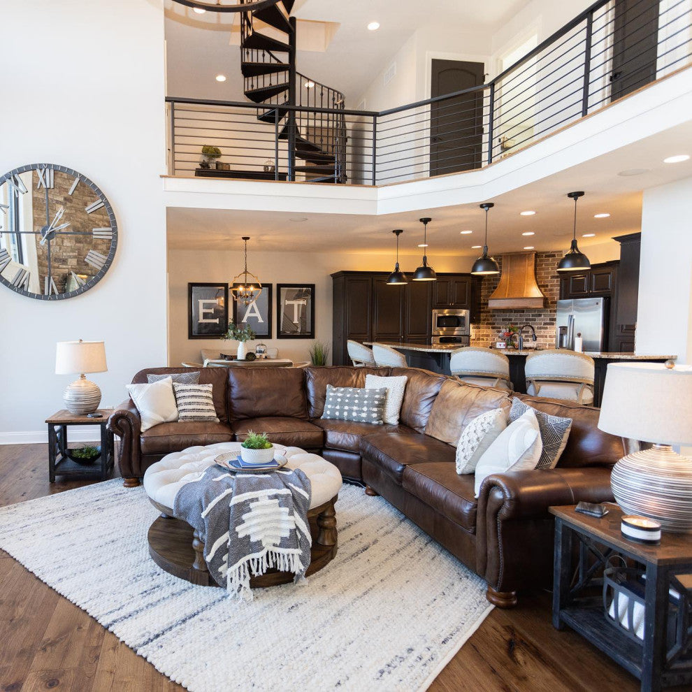 XL 60" Mirrored Round Wall Clock