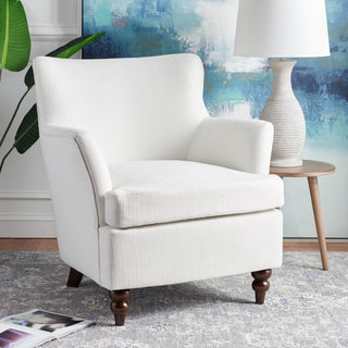 Safavieh Levin Accent Chair, White