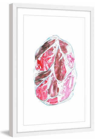 "Salami Cuts" Framed Painting Print, 20"x30"