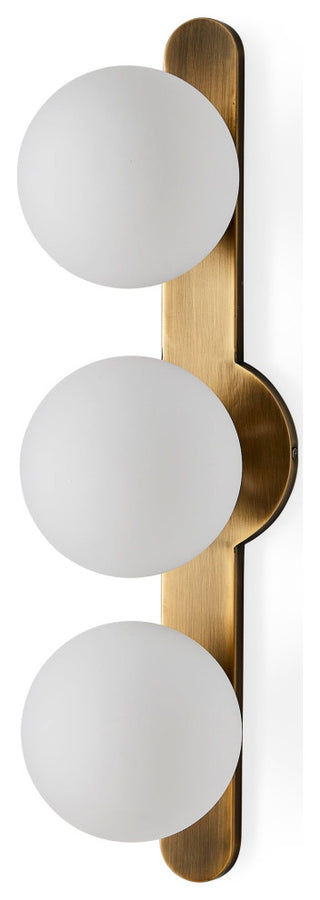 Uttermost Droplet MidCentury 3-Light Sconce