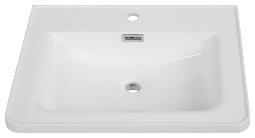 26" Solid Surface Resin Streamline K-1812-26 Vanity Top