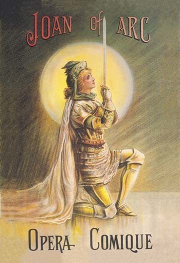Joan of Arc: Opera Comique - Gallery Wrapped Canvas Art 28" x 42"