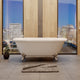 60" Acrylic Double Ended Clawfoot Tub No Faucet Holes "Jackson"