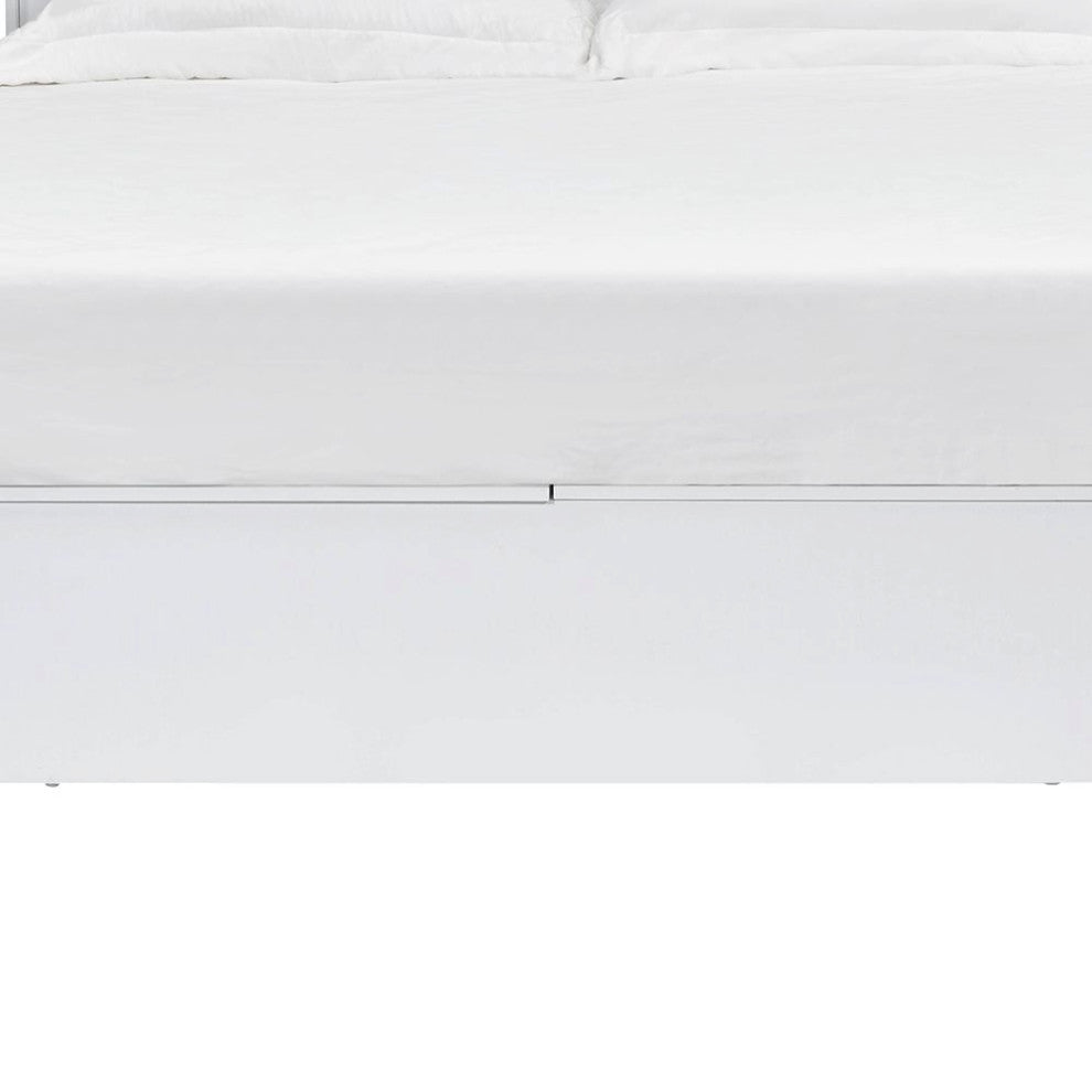 ACME Queen Bed With Storage, White Finish