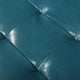 GDF Studio Robin Brown Leather Storage Ottoman Bench, Teal
