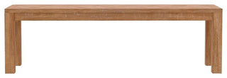 Aiden Dining Bench, Weathered Natural