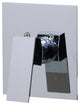 Ab5501, -Piece Polished Chrome Shower Valve Mixer With Square Lever Handle
