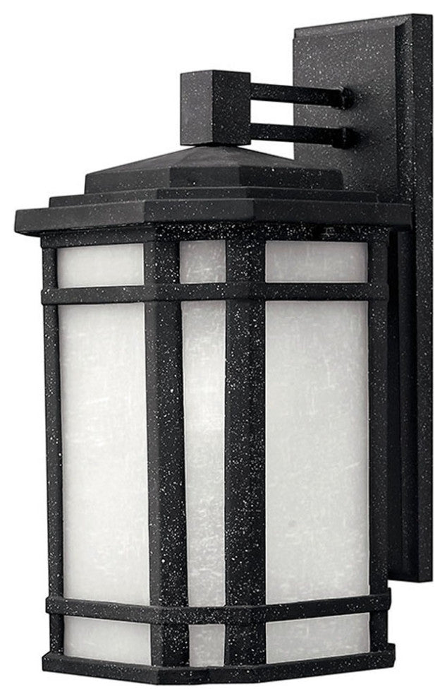 Hinkley Cherry Creek Medium Wall Mount Lantern, Vintage Black
