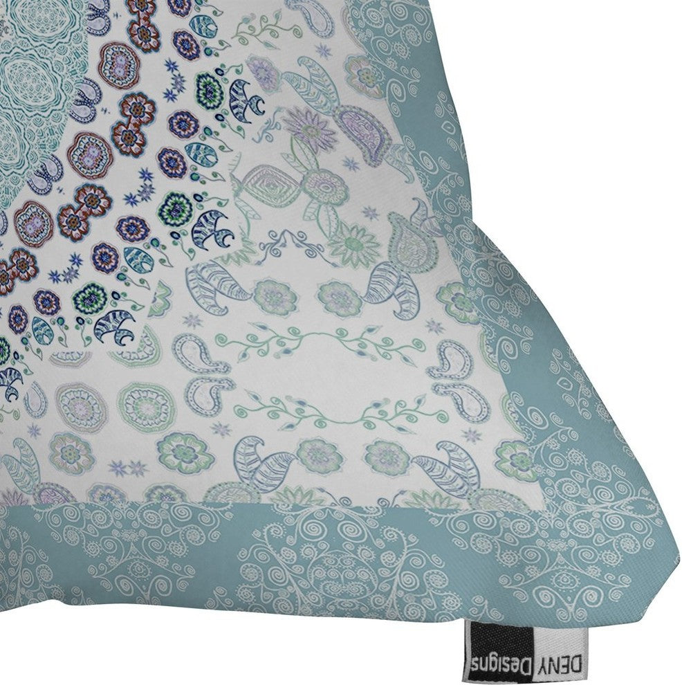 Monika Strigel Trip To Happiness Blue Throw Pillow, 26"x26"