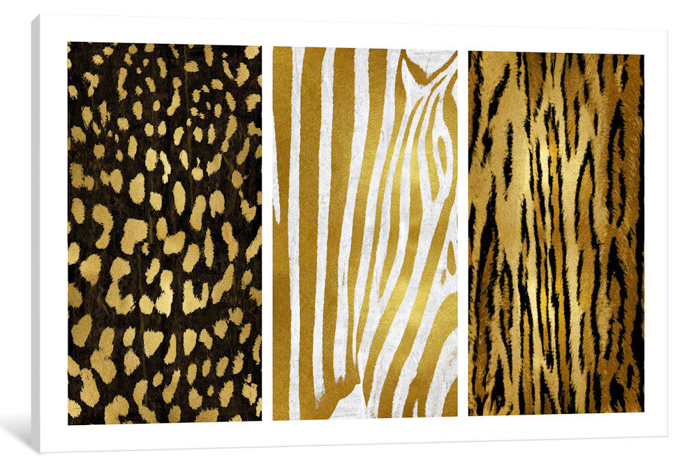 "Wild Trio II" by Ellie Roberts, Canvas Print, 40"x26"