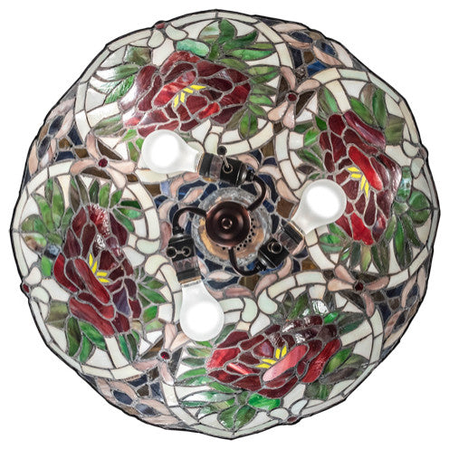 Meyda Lighting 232774 20" Wide Renaissance Rose Pendant