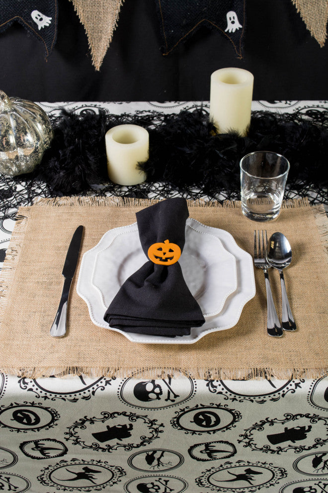 Halloween Portrait Tablecloth 60"x120"