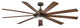 Hinkley Turbine 80" Integrated LED Ceiling Fan, Metallic Matte Bronze