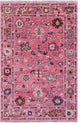 Hand-Knotted Turkish Oushak Wool Rug 4' 2" X 6' 4" - Q15345
