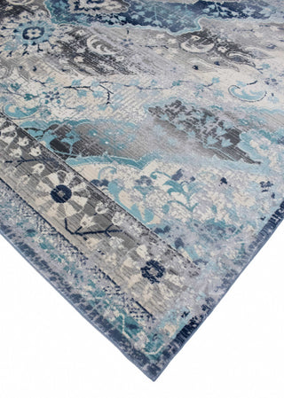 Noori Rug High-low Rosalee Silver/Blue Rug