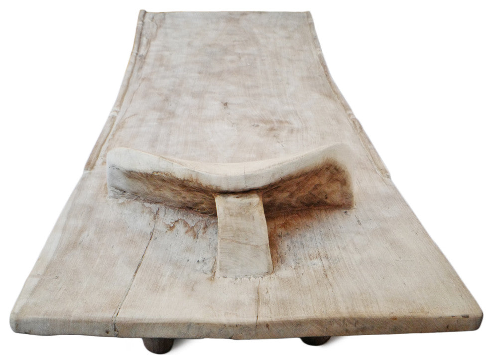 Consigned Old Senufo Wood Bed Table