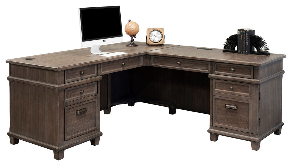 Martin Furniture Carson Desk and Return