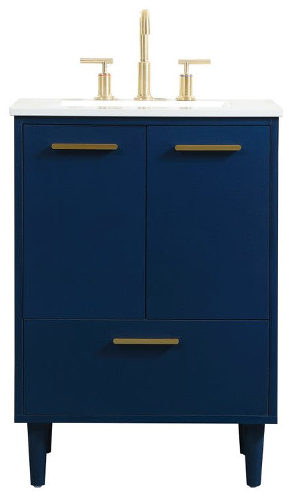 Bailey 24" Bathroom Vanity, Blue