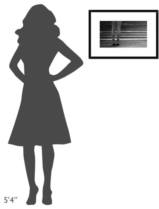 "Checkered" Framed Digital Print by Anna Niemiec, 24"x17"
