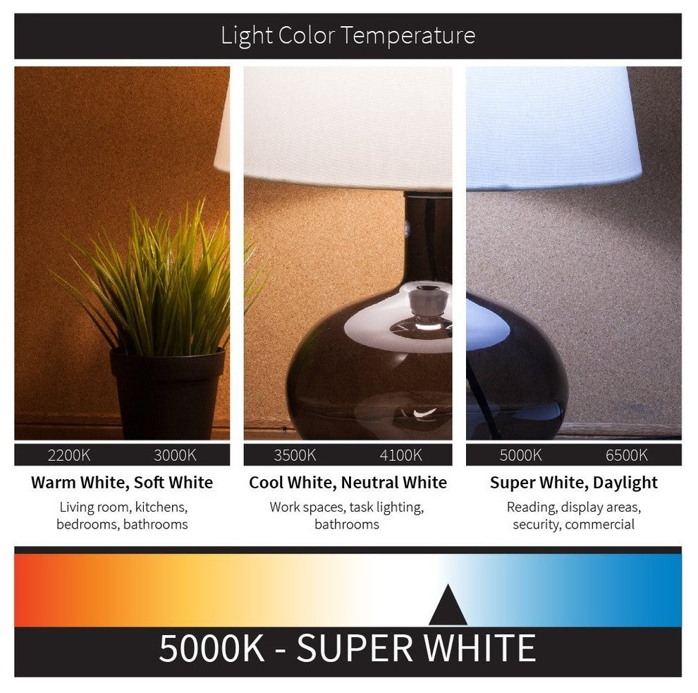 24-Pack Sunlite 8W Dimmable LED R20 Reflector Bulb, Medium Base, Super White