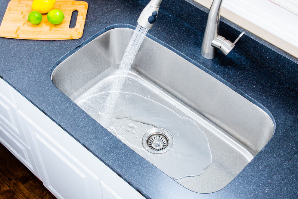 Wells Sinkware 31-inch Single Bowl Sink Pack, 10 Inches Deep, Sink Only
