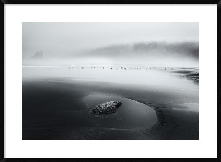 "One Morning" Framed Digital Print by Dani Bs., 38"x28"