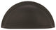 Amerock Traditional 3" 76 mm Center-to-Center Cabinet Cup Pull, Matte Black, Sin