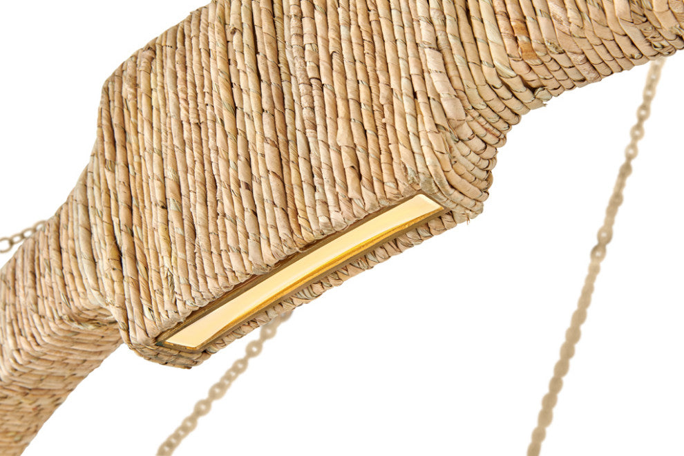 Hinkley Raffi Large Led Linear, Burnished Gold