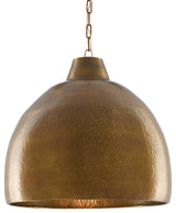 Earthshine Brass Large Pendant