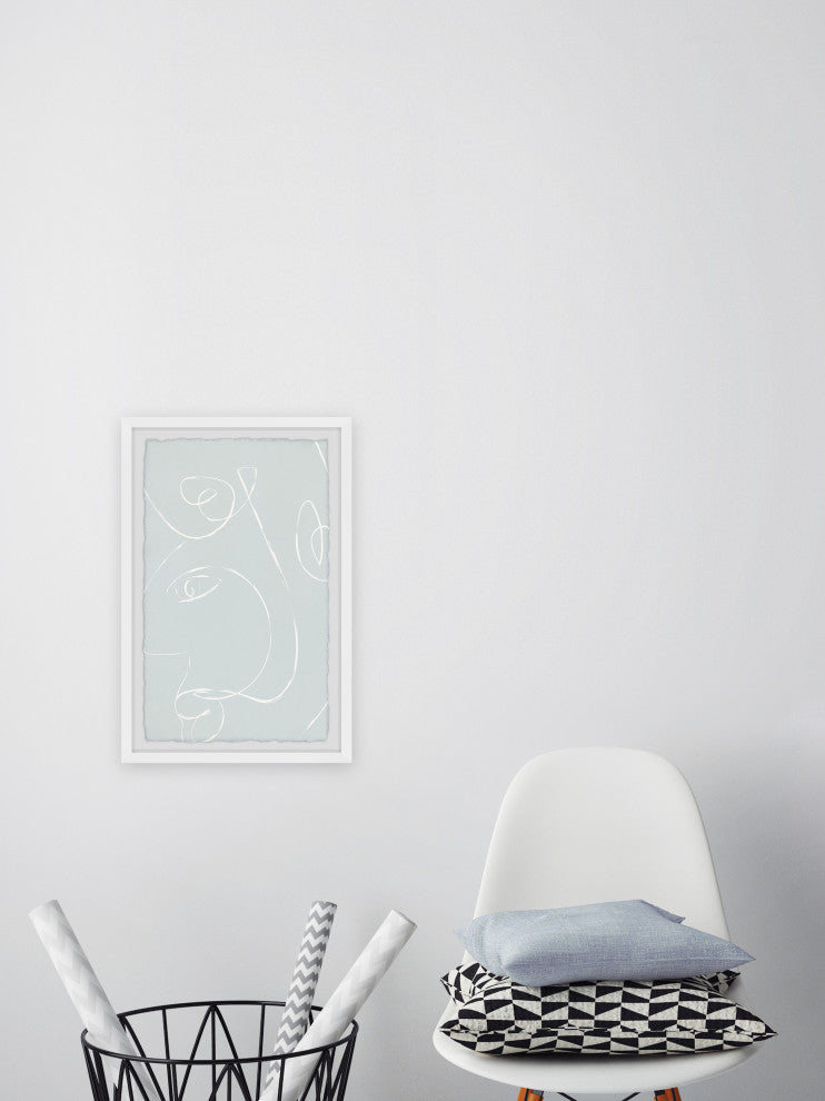 "Trust Yourself" Framed Painting Print, 8x12