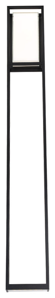Framed Outdoor Large LED Wall-Light 3000K, Black