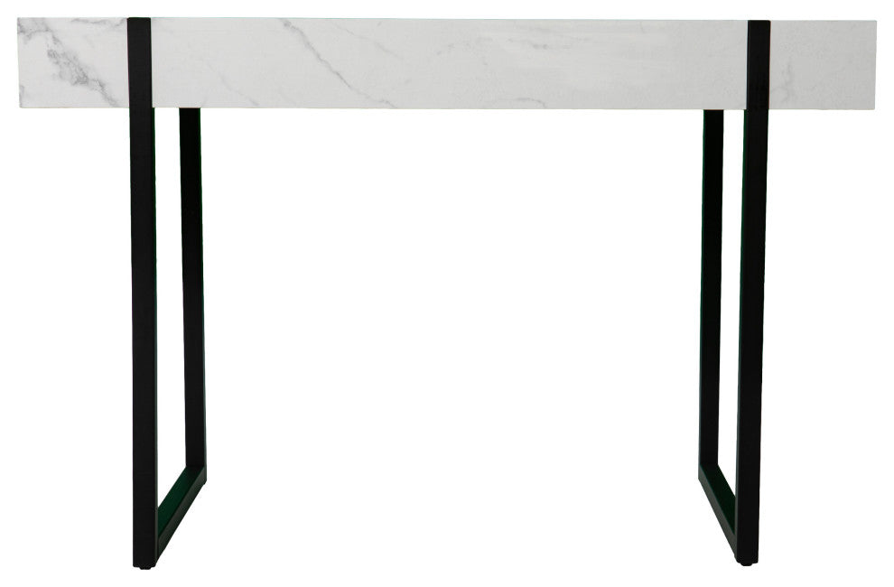 Bianca Modern Faux Marble Desk