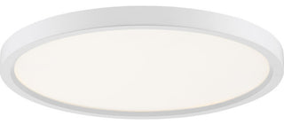 Outskirts LED Flush Mount, Brushed Nickel